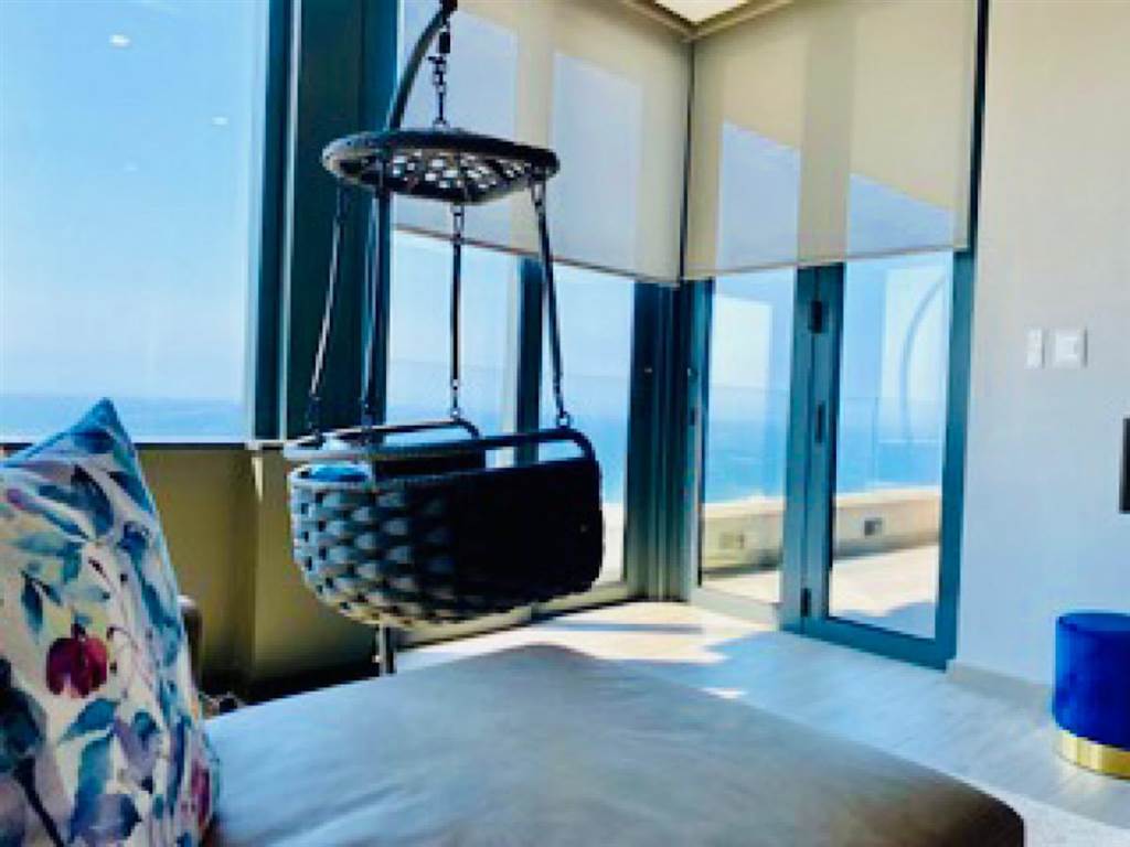 Balcony ocean view from 1908 Umhlanga Arch luxury apartment